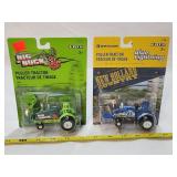 (2) NIB Ertl Metal Tractors 1/64 Scale