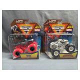 (2) Monster Jam 1:64 Scale Die-Cast Trucks NIB -