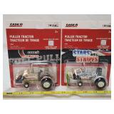 (2) NIB Ertl Case Metal Tractors 1/64 Scale