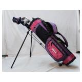 Wilson Breast Cancer Awareness Bag & Clubs