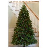 7' Prelit Christmas tree from national tree co.