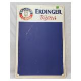 Plastic Erdinger Weissbrau Chalkboard 19.75'x29.5'