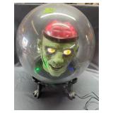 Gemmy Spirit Ball Frankenstein Talking Monster