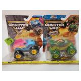 (2)NIB Monster Jam Dragon/Ringling Bailey Circuit