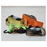 (4) Piece Ratchet Strap Lot