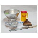Vintage Kitchen Lot Including Davis Baking Powder