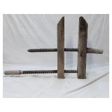 Antique Wooden Screw Clamp 25'Lx19'W