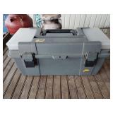 Plastic Plano tackle box 20' x 10' x 9'