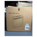 18ï¿½ Electric Fireplace Insert Heater 1400W In Box