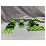 John Deere Die-Cast & Plastic Combine's with