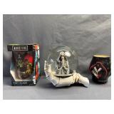 Halloween Grim Reaper 6ï¿½ Snow Globe ï¿½