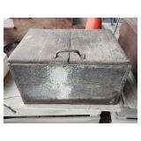 Vintage wooden storage box