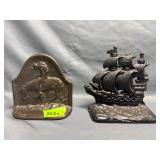 Vintage Connecticut Foundry 'The Last Trail'