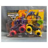 Monster Jam Marvel The Sentineis VS Wolverines