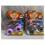(2) Monster Jam 1:64 Scale Die-Cast Trucks NIB -