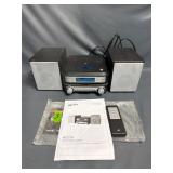 GPX HC221B Home Music System with Remote