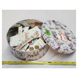 Tin with Large Quantity of Vintage Buttons