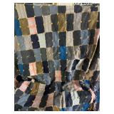 Vintage Knotted Quilt 75ï¿½x81ï¿½