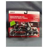 Ertl Case Puller Tractor and Sled NIP