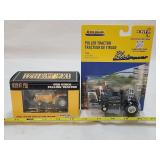 (1)Ertl Holland Tractor (1)B&B Toy Pulling Tractor