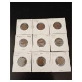 Penny assortment - 1941, 1944,