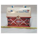 Vintage Fisher Price Little People Lunch Box 8'H