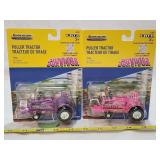 (2) NIB Ertl New Holland Metal Tractors 1/64 Scale
