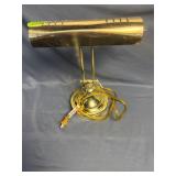 Mid Century Gold Tone Bankers Piano Lamp 13ï¿½