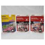 NIB (3) Ertl Metal Tractors 1/64 Scale