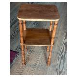 Handmade 2- Tier Wood Stand 10ï¿½ x13ï¿½x24ï¿½tall