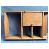 Rustic Wooden Wall Shelf