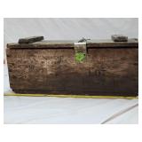 Antique Wooden Rocket Warhead Box 20.5'Lï¿½9'H