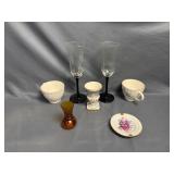 Stemware ï¿½ Tea Cups ï¿½ Ashtray ï¿½ Mini Vase