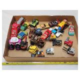 Flat of Toy Cars Including Ertl