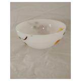 FireKing Ware Milk Glass Mixing Bowl 7.25'