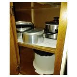 Contents of Cabinet - Pots & Pans