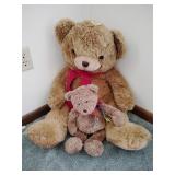 (2) Plush teddy bears