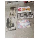 Assortment of door mats