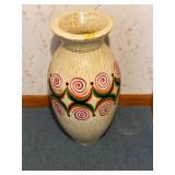 Large Ceramic Vase 23' made in Mexico