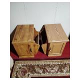 (2) Magazine Rack End Tables 19'x20'x21.5'