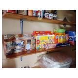 Copper baking mats, plastic wrap,sos & brillo pads