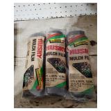 (3) New rolls of husky mulch film
