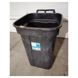 32 Gallon trash can has hole in bottom