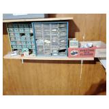 Hardware organizers with assorted hardware
