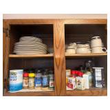 Contents of Cabinets