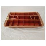Copper Brownie Pan 12.25'x1.5'x7.75'