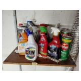 Assortment of cleaners