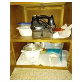 Contents of Cabinet - Storage Containers