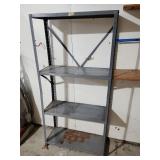 (4) Tier metal shelf 30' x 12' x 61'