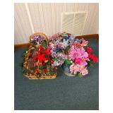 (4) Faux Flower Arrangements
